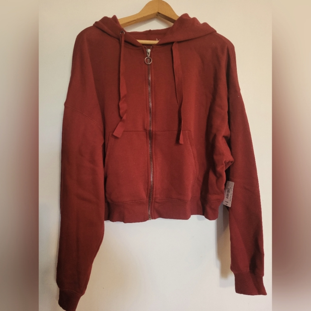 XXL Cropped Hoodie